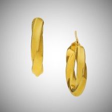 Earrings-silver-925-yellow-gold-plated (1)